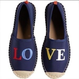 Sea Star Beachwear Beachcomber Love Flat Espadrille Water Shoes 9